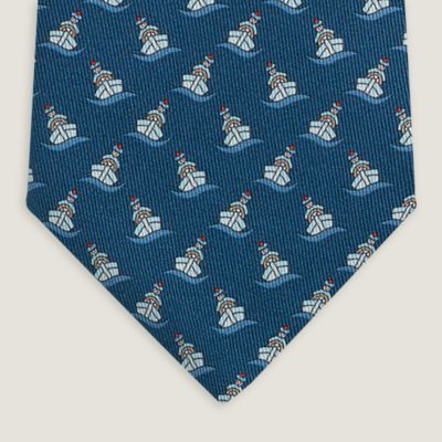 Mors Luck tie - Black | Hermès USA